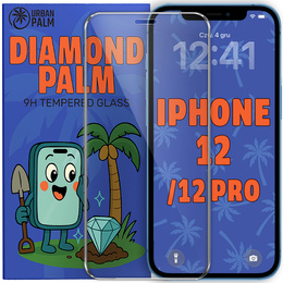 Закаленное стекло Diamond Palm для iPhone 12/12 Pro
