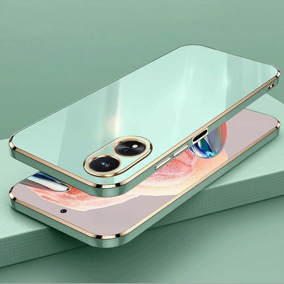 Чехол для Oppo A38 4G / Oppo A18 4G, Glamour CamShield, мятный