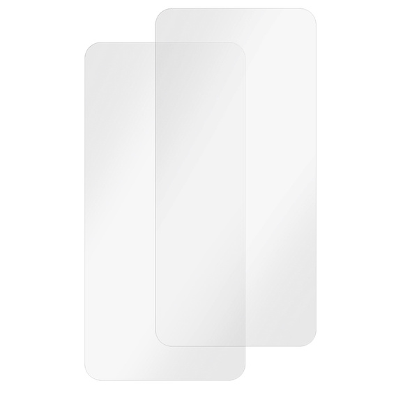 2x Загартоване скло для Samsung Galaxy S24 FE, захисне скло ERBORD 9H Easy App