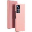 Чoхол до Xiaomi 12T / 12T Pro, Clear View, рожевий rose gold