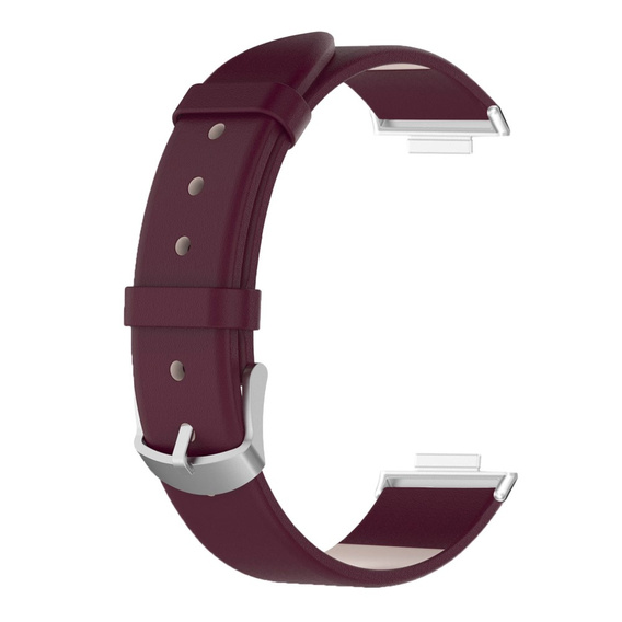 Кожаный ремешок для Xiaomi Redmi Watch 4 / Smart Band 8 Pro