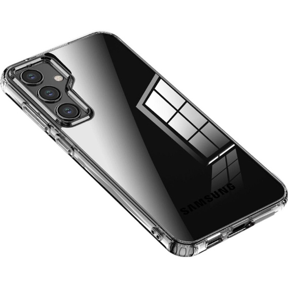 Чехол до Samsung Galaxy S23 FE, Fusion Hybrid, прозрачный