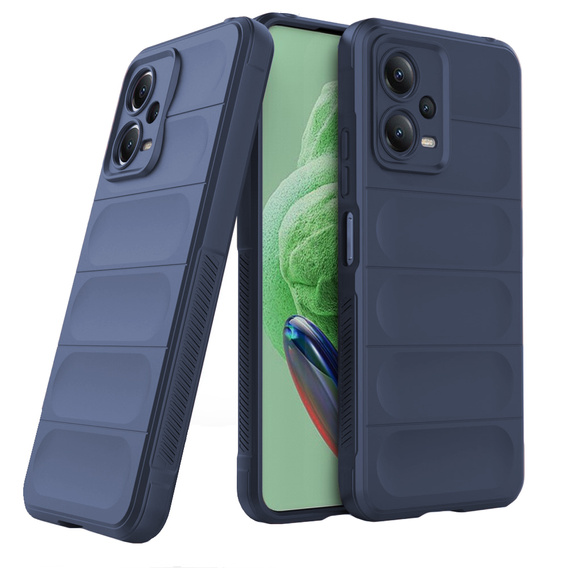 Чoхол до Xiaomi Redmi Note 12 5G / POCO X5 5G, Gaming Shockproof, темно-синій