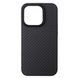 Чохол для iPhone 15 Pro, Aramid Fiber Cover, чорний