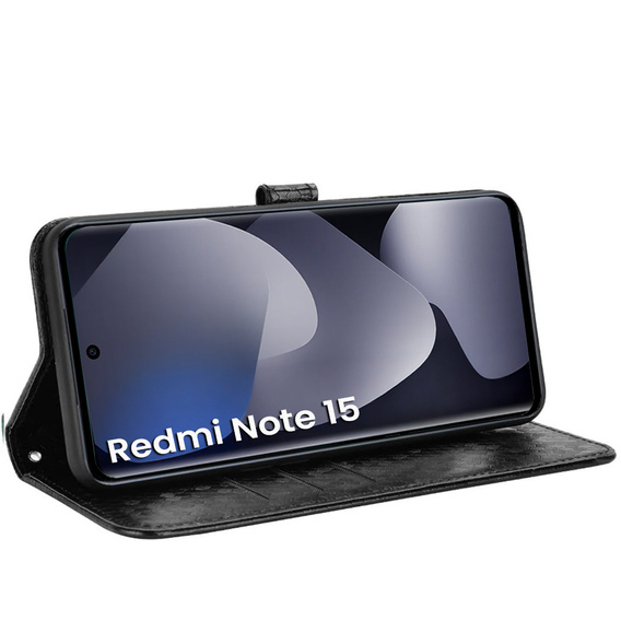 Чохол з клапаном Wallet Rhombus для Xiaomi Redmi Note 15 5G