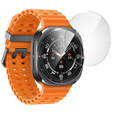 2x Загартоване скло з монтажною рамкою ERBORD для Apple Watch Ultra / Ultra 2 49 мм