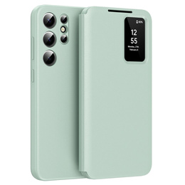 Фліп-чохол для Samsung Galaxy S23 Ultra, Smart View Wallet, зелений