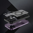 Чехол для iPhone 15 Pro, ERBORD Impact Guard, MagSafe, чёрный