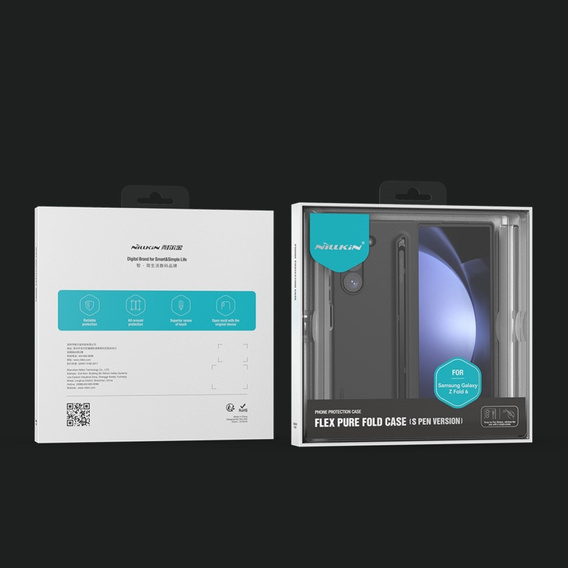 Чохол NILLKIN для Samsung Galaxy Z Fold6 5G, Pure Flex, чорний