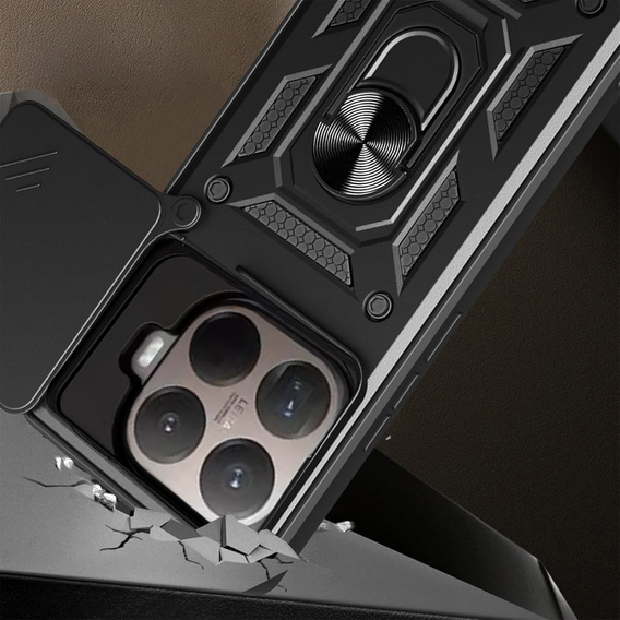 Бронированный чехол CamShield Slide с крышкой камеры и кольцом для Xiaomi 15T Pro