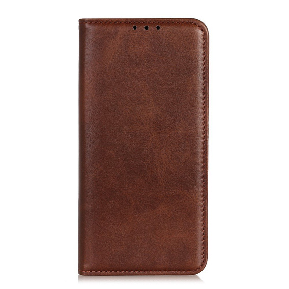 Чохол-фліп для Samsung Galaxy M51, Split Leather, коричневий