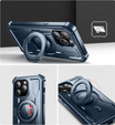 Броньований чохол для iPhone 14 Pro Max, Dexnor Full Body for MagSafe, темно-синій