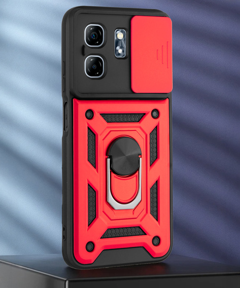Чохол NOX Camera Slide Infinix Hot 50i 4G, CamShield Slide, червоний