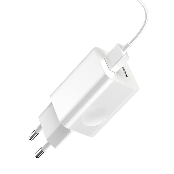 Baseus Mirror LED 4-Port USB QC3.0 Uniwersalna Ładowarka Sieciowa - Black