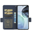 Чохол-книжка для Motorola Moto G72, Wallet Thin Magnet, темно-синій 