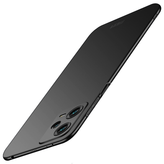 чехол MOFI для Xiaomi Redmi Note 12 Pro+ 5G, тонкий, чёрный