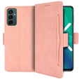 Футляр з клапаном для Samsung Galaxy M23 5G / M13, Card Slot, рожевий