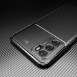 Чехол до Oppo A16, Carbon Gel, чёрный