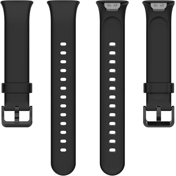Силиконовый ремешок для Xiaomi Mi Band 7 Pro, Black