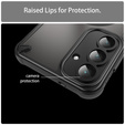 Броньований чохол для Samsung Galaxy S25 FE, для MagSafe, матовий чорний
