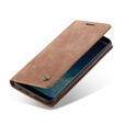 Чохол-сумка для Samsung Galaxy S8, Leather Wallet Case, коричневий