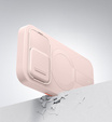 Чохол для iPhone 16 Pro, Suritch Shockproof, для MagSafe, рожевий