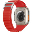 Нейлоновый ремешок до Apple Watch 1/2/3/4/5/6/7/8/SE/ULTRA 42/44/45/49mm, Red