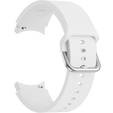 Резиновый браслет для Galaxy Watch4 40/44mm / Watch4 Classic 42/46mm - White