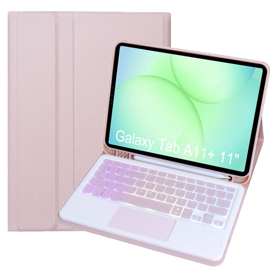 Чохол з підсвічуваною клавіатурою Bluetooth і тачпадом для Samsung Galaxy Tab A11+