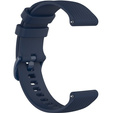 Силиконовый ремешок 18mm до Garmin Vivomove 3S / Vivoactive 4S, Dark Blue
