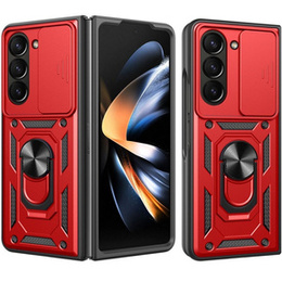 Чехол NOX Camera Slide Samsung Galaxy Z Fold5 5G, CamShield Slide, красный