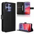 Чохол-книжка для Motorola Edge 50 Pro, Wallet Smart Magnet, чорний