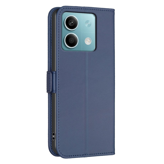 Откидной чехол для Xiaomi Redmi Note 13 5G, BINFEN Wallet, синий