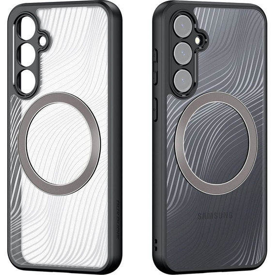 Чохол DuxDucis для Samsung Galaxy S23 FE, Aimo Case, для MagSafe, прозорий / чорний