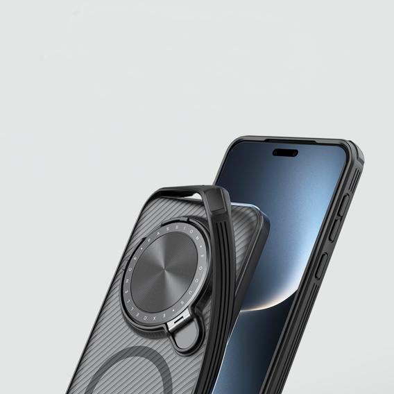 бронированный чехол Nillkin для Honor Magic 7 Pro, CamShield Prop, для Magsafe, чёрный