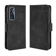 Футляр з клапаном для vivo V20 SE / vivo Y70 2020, Card Slot, чорний