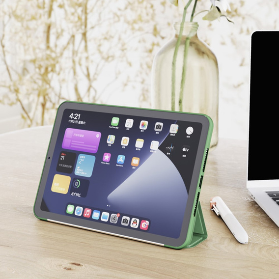 Чохол для iPad mini 8.3" 2021 (6 gen.) / iPad mini 8.3" 2024 (7 gen.), Smartcase, зелений