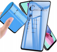 Чехол для Samsung Galaxy S23 Ultra, Electro heart, фиолетовый + полное клеевое керамическое стекло