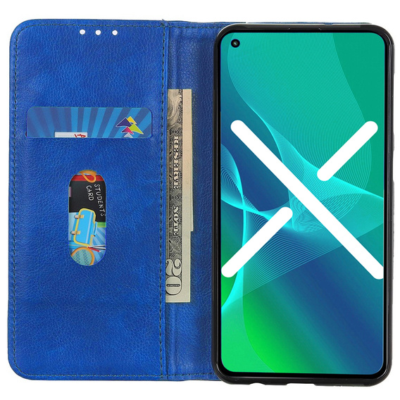 Флип-кейс для Oppo Reno8 T, Split Leather, синий