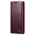 Флип-кейс CASEME для Samsung Galaxy S9+ Plus, Waxy Textured, красный
