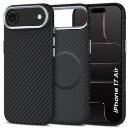 Чохол BENKS Kevlar Armor PRO Carbon Fiber 600D A068 для MagSafe для iPhone Air
