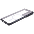 Магнітний чохол Dual Glass MagSafe для Samsung Galaxy S21 Ultra, чорний