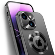 Чехол для iPhone 13, Dual Glass, для Magsafe, чёрный