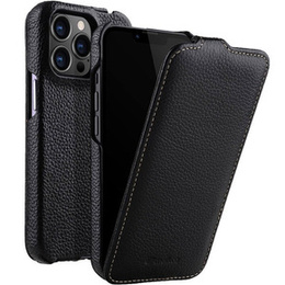 Чохол MELKCO для iPhone 14 Pro, шкіряний, фліп, чорний