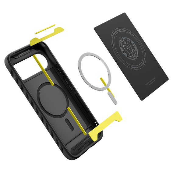 Чохол Spigen Rugged Armor MagSafe для Google Pixel 10 Pro XL, чорний