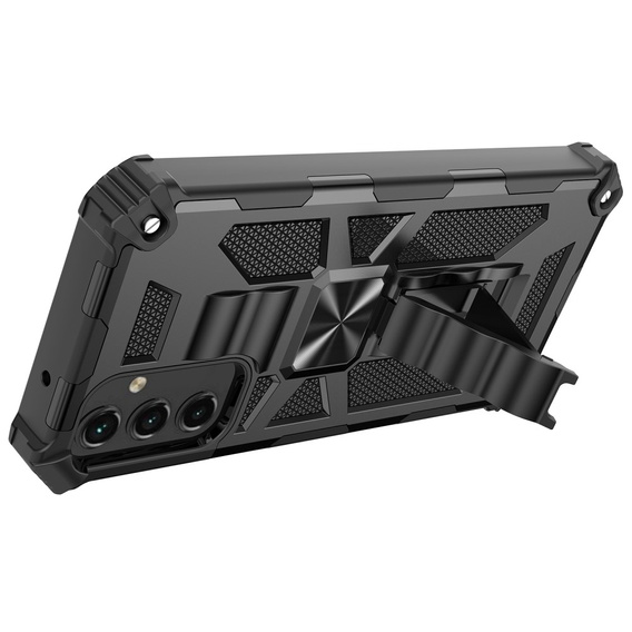 Чехол до Samsung Galaxy A14 4G/5G, Armor Kickstand, чёрный