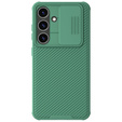 Чохол NILLKIN для Samsung Galaxy S24, Silicone CamShield Case for MagSafe, зелений