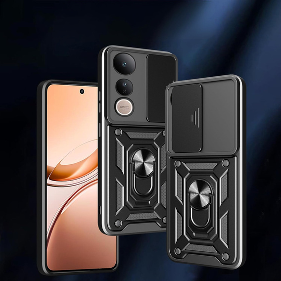Чохол NOX Camera Slide Vivo V50 Lite 4G / 5G, CamShield Slide, чорний