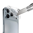 2x закаленное стекло острова камеры ERBORD для iPhone 17 Pro Max