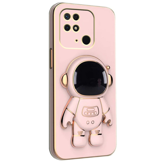 Чехол до Xiaomi Redmi 10C, Astronaut, розовый
